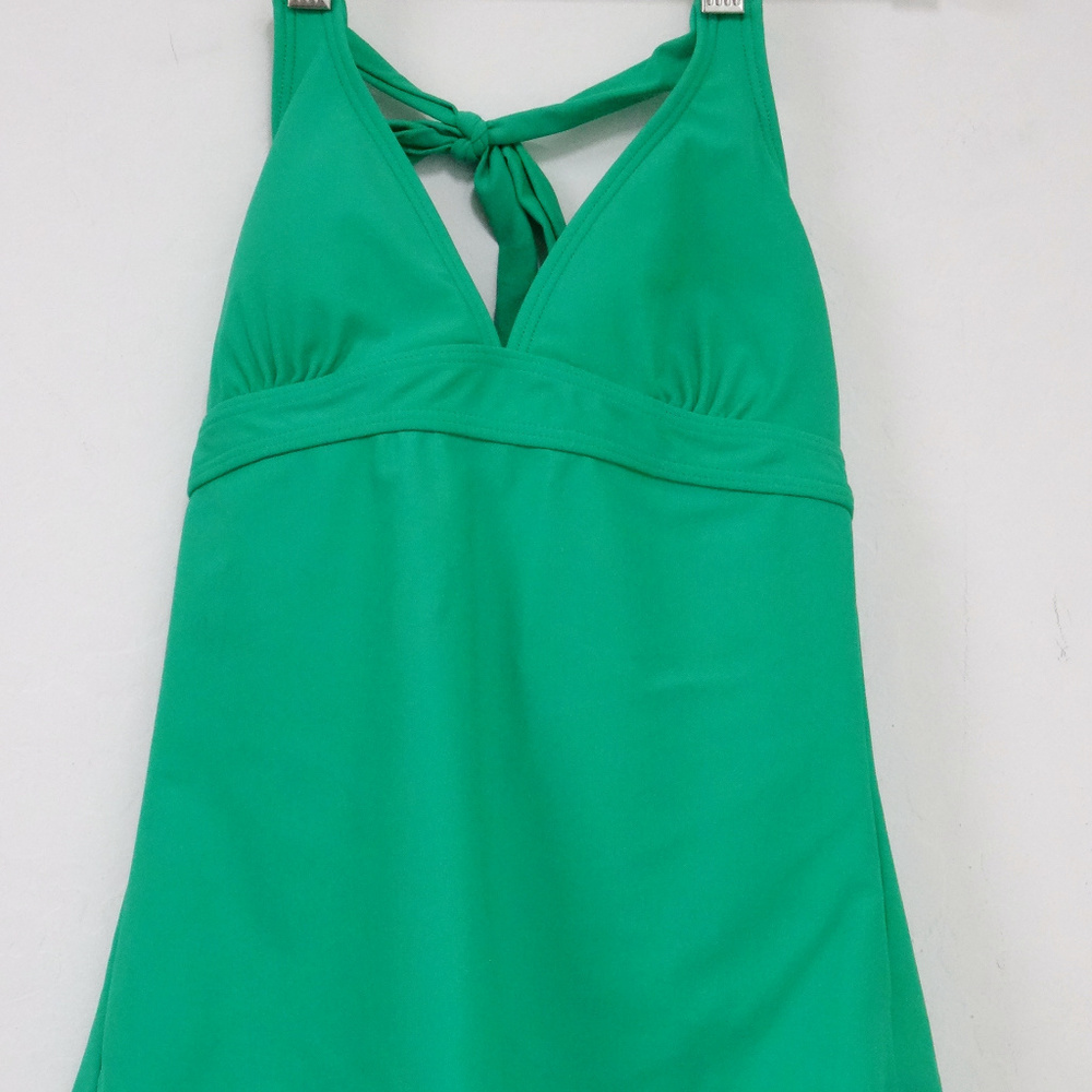 Prana Lahari Tankini Green Swim Top